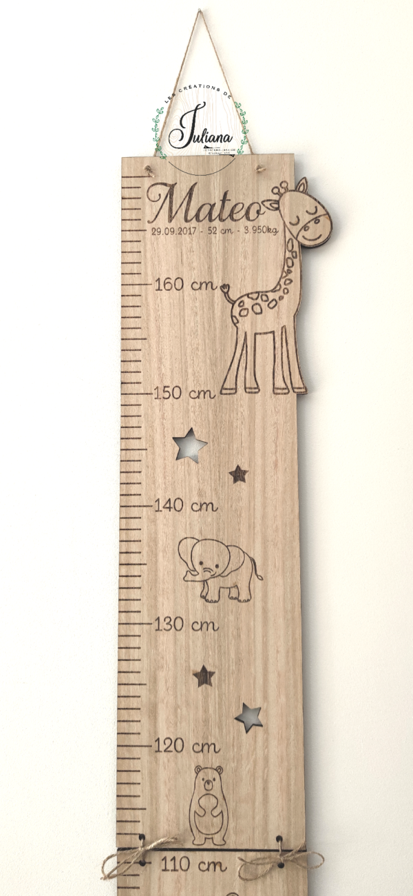 Toise personnalisée "Animaux" – Image 8