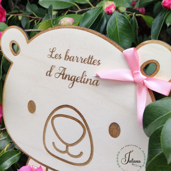 Porte-Barrettes Ourson – Image 2