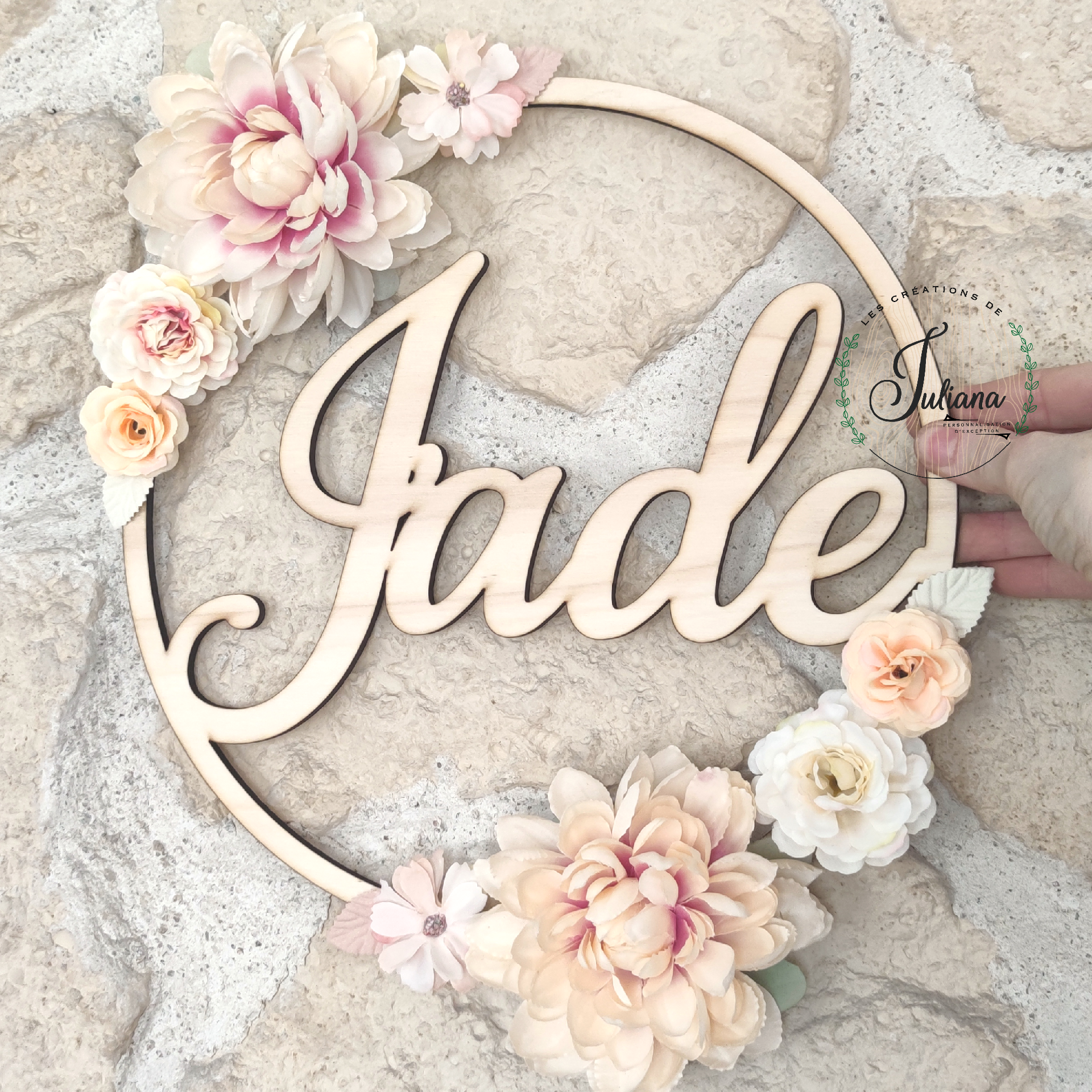 Couronne Prenom Florale Les Creations De Juliana Couronne Prenom Florale Les Creations De Juliana