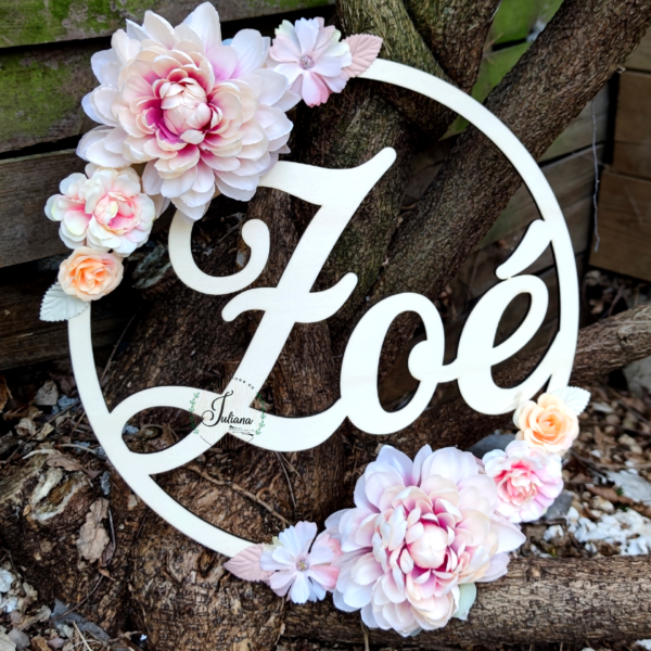 Couronne prénom "Florale" – Image 5