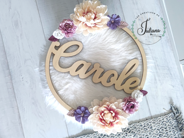 Couronne prénom "Florale" – Image 10