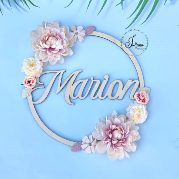Couronne prénom "Florale" – Image 13