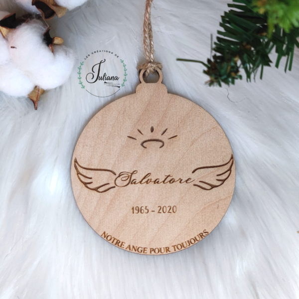Boule de Noël "Souvenir"