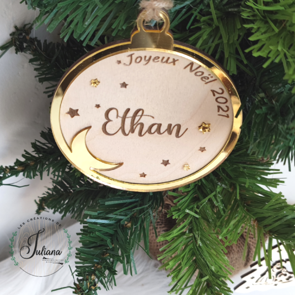 Boule de Noël "Au clair de Lune" – Image 2