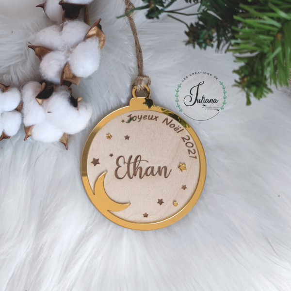 Boule de Noël "Au clair de Lune" – Image 3