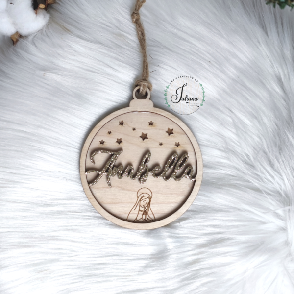 Boule de Noël "Marie" – Image 2