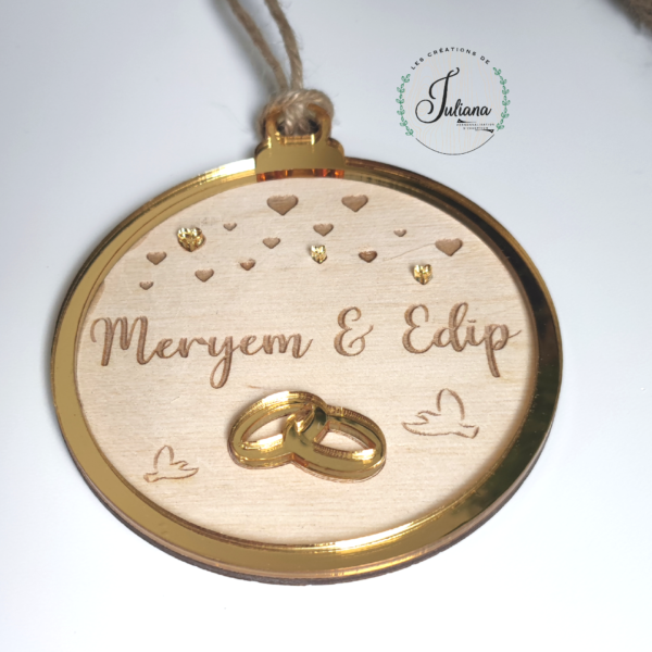 Boule de Noël "Alliances" – Image 2