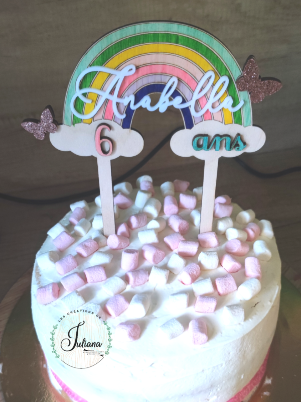 Topper Cake "Arc-en-ciel" – Image 4