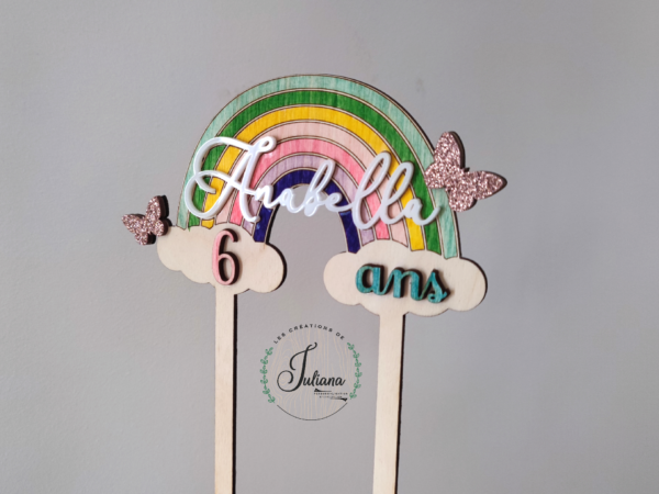 Topper Cake "Arc-en-ciel" – Image 3