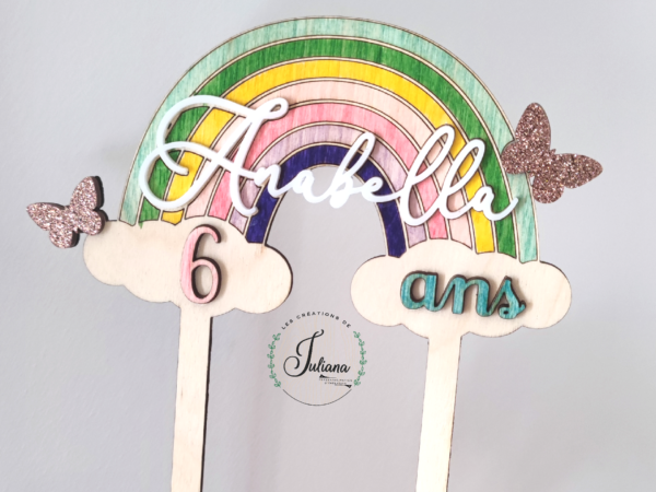 Topper Cake "Arc-en-ciel" – Image 2