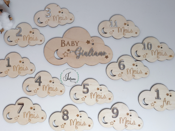 Cartes étapes "Nuage"