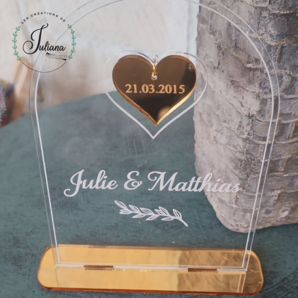 Cadeau de Mariage "Heart"