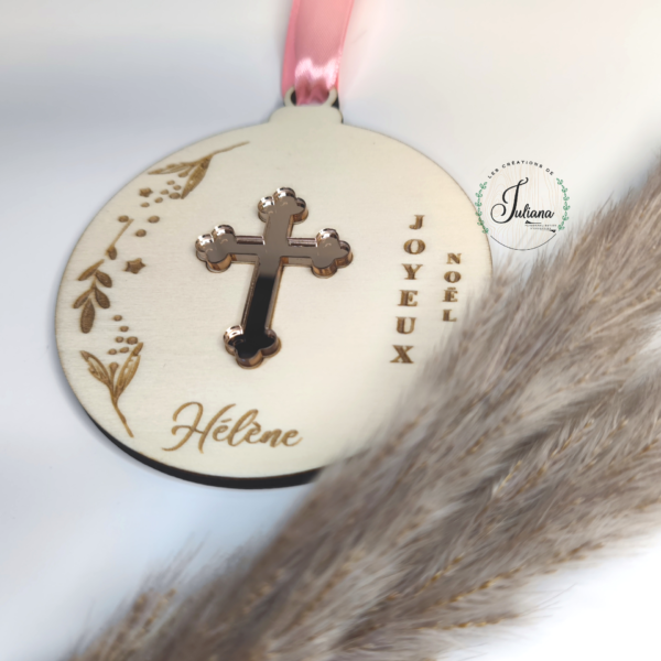 Boule de Noël "Croix Orientale"