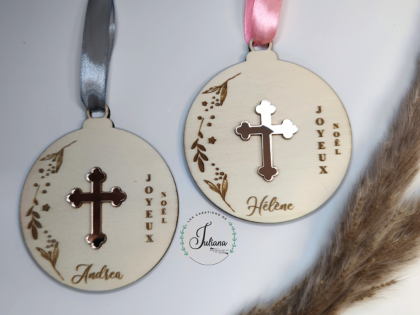 Boule de Noël "Croix Orientale" – Image 2