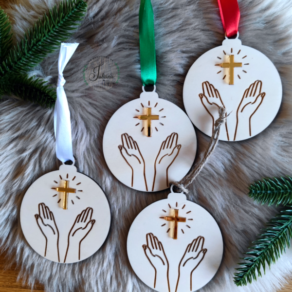 Boule de Noël "Précieuse Croix" – Image 2