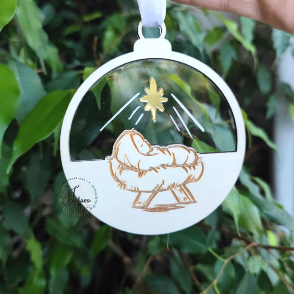 Boule de Noël "Bébé Jésus"