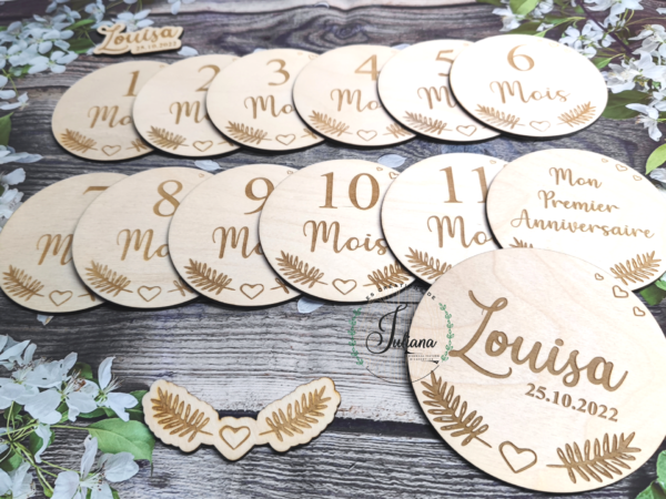 Cartes étapes "Love"