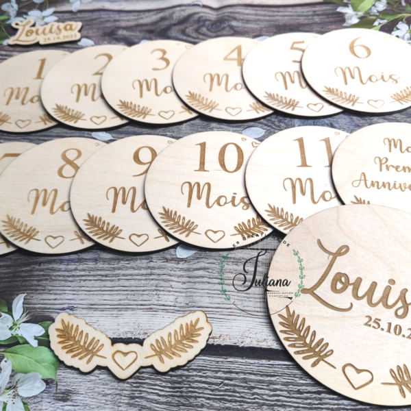 Cartes étapes "Love"