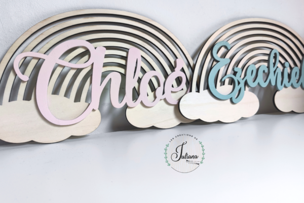 Décoration Murale "Arc-en-ciel" – Image 4