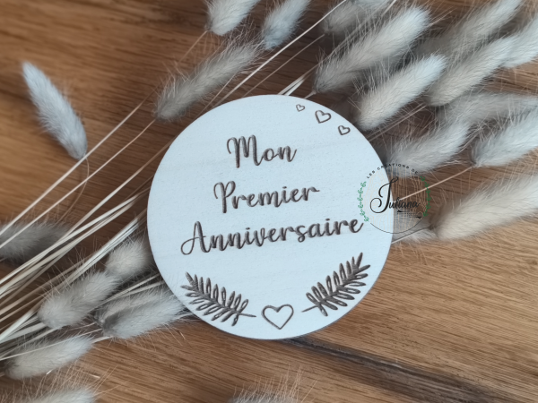 Carte étape "Mon 1er anniversaire"