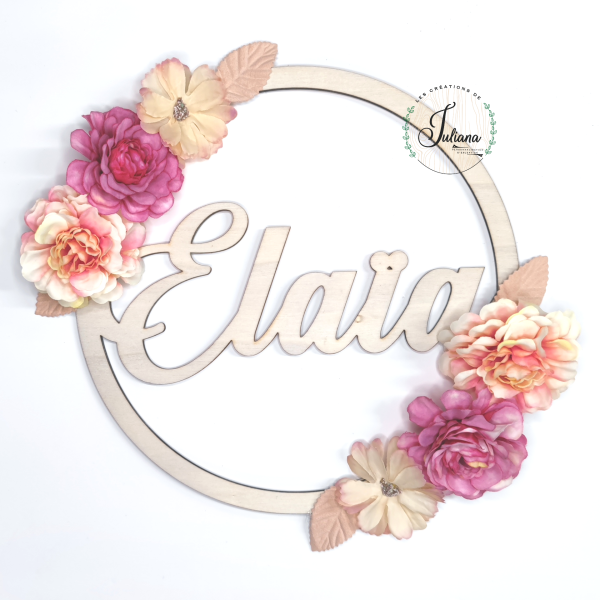 Petite Couronne Florale 20cm