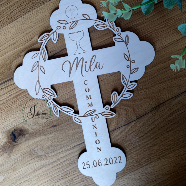 Croix Communion "Mila"