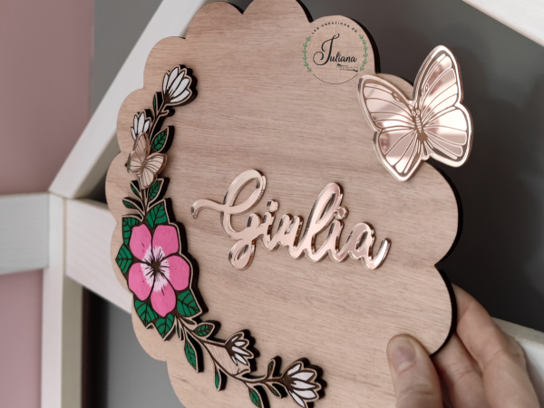 Décoration "Papillon Florale" – Image 7