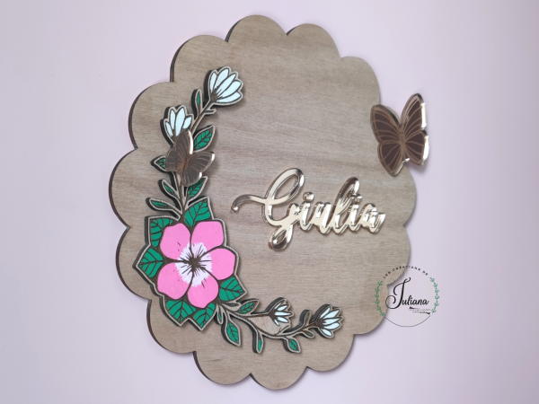 Décoration "Papillon Florale" – Image 2