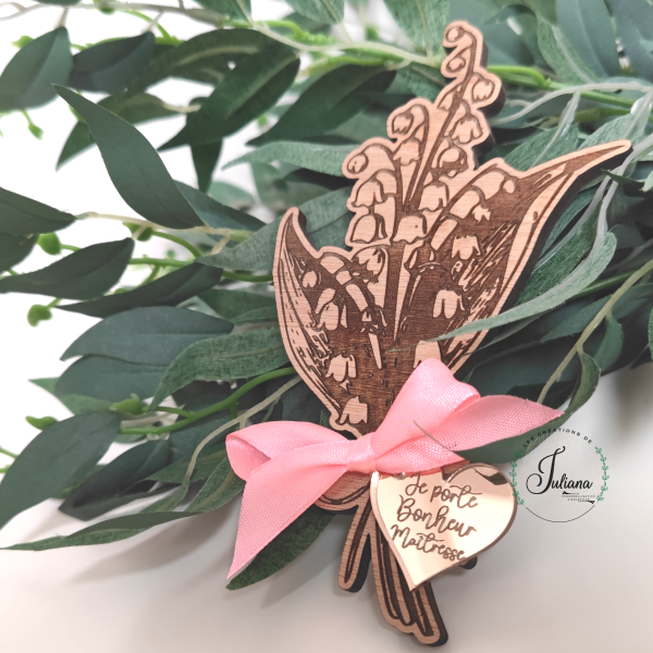 Branche de Muguet "Porte Bonheur"