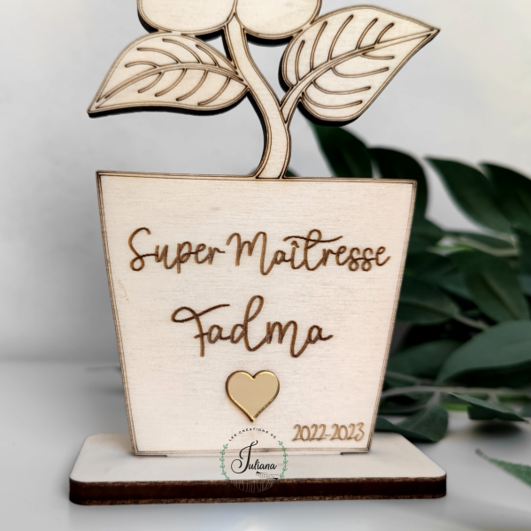Pot de Fleurs Personnalisable – Image 2