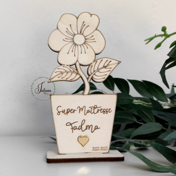 Pot de Fleurs Personnalisable