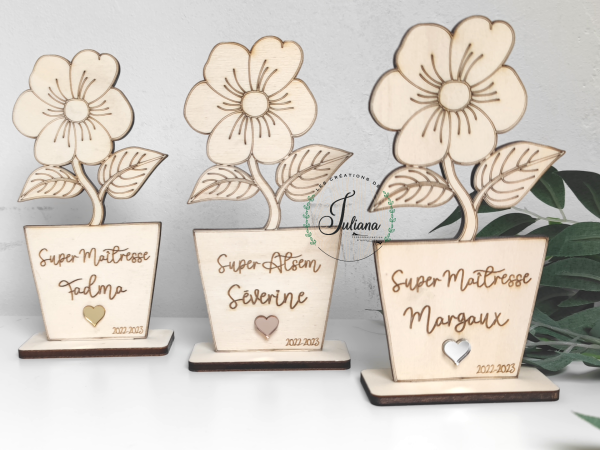 Pot de Fleurs Personnalisable – Image 3