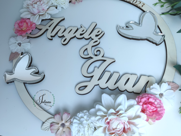 Couronne d'Oiseaux "Mariage" – Image 3