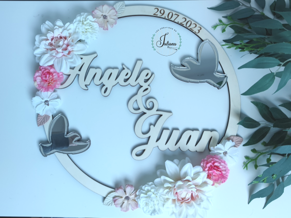 Couronne d'Oiseaux "Mariage" – Image 2