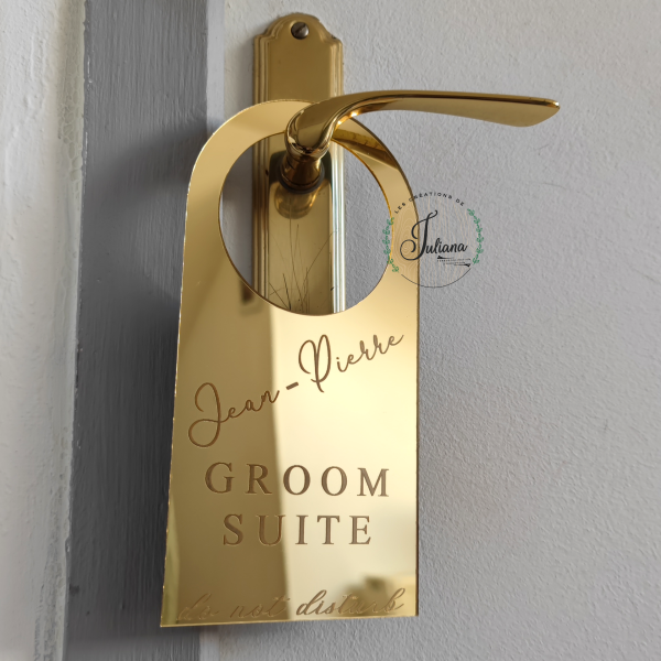Accroche porte "Marié/ée" – Image 3