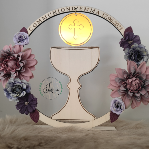 Communion Florale Violette "Calice"