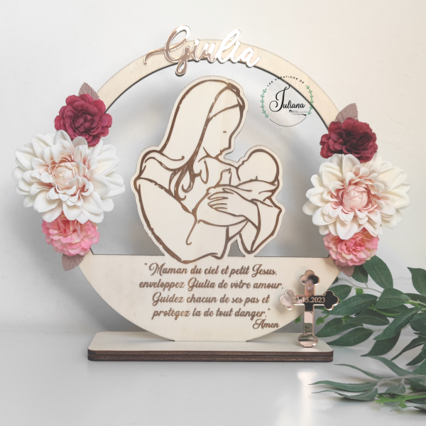 Décoration Baptême "Marie-Jésus" – Image 3