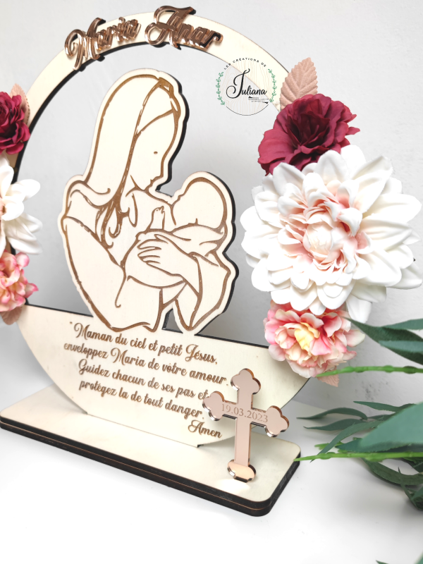 Décoration Baptême "Marie-Jésus" – Image 4