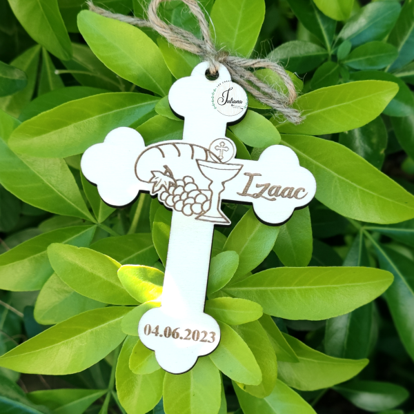 Croix Orientale aimantée "Communion"