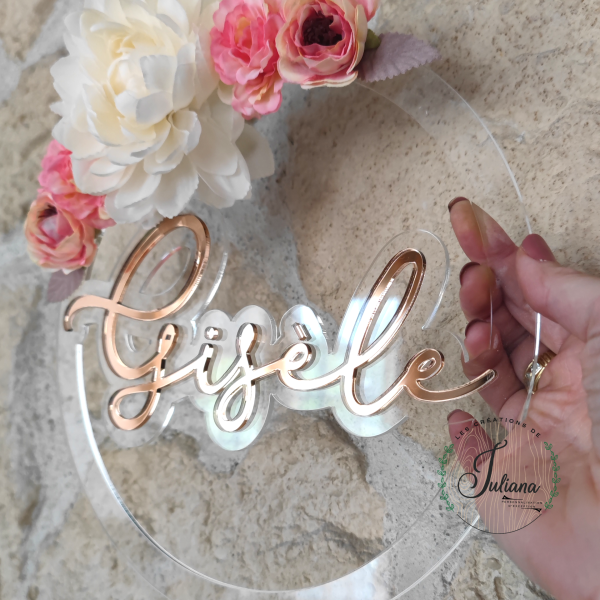 Couronne Cristal modèle "Gisèle"