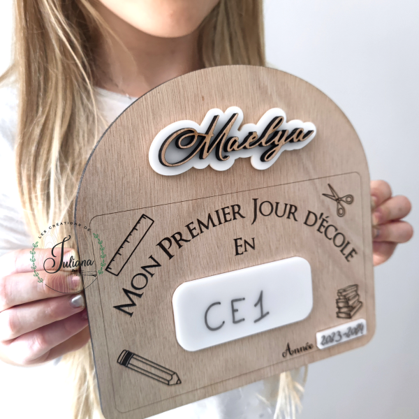 Carte Réutilisable "Rentrée scolaire" – Image 3