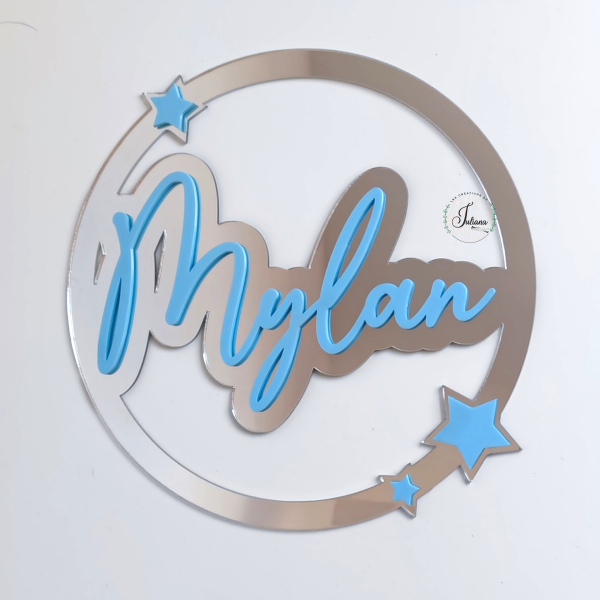 Cercle miroir modèle "Etoilé" – Image 4