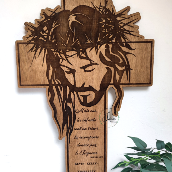 Croix "Visage du Christ"