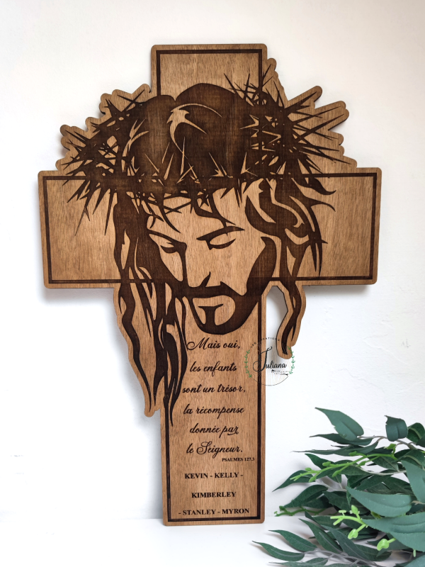 Croix "Visage du Christ"