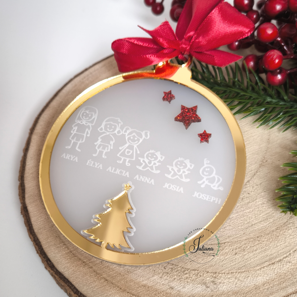 Boule de Noël "Les Enfants"