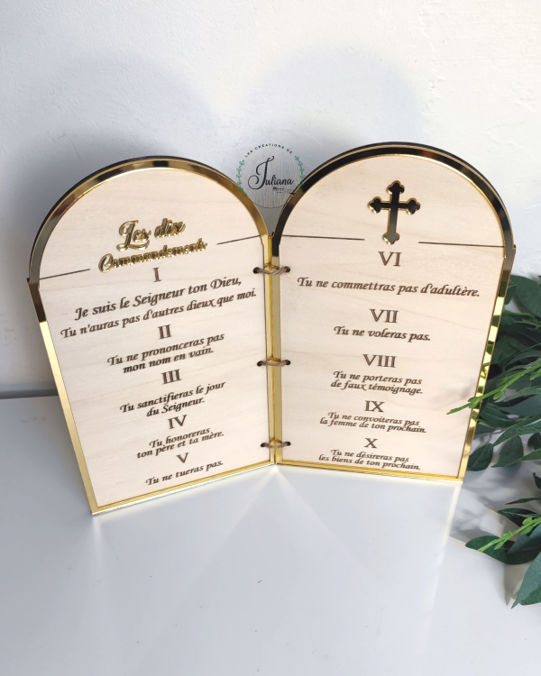 Tablettes " Les 10 commandements " – Image 2