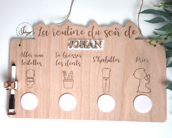 Panneau routine du soir – Image 3