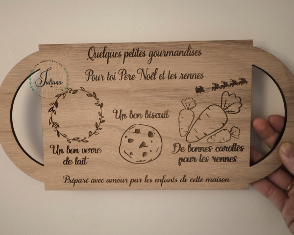 Plateau du père noël