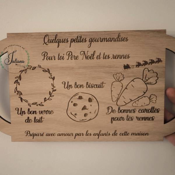 Plateau du père noël