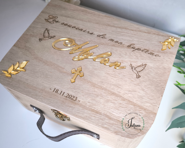 Valisette "Souvenir de mon baptême" – Image 2